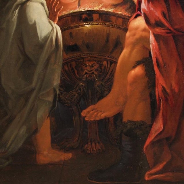 Allegory of Winter, 1750, Oil on Canvas For Sale - Image 13 of 15