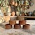 Vintage MCM Teak Wood Napkin Rings - Napkin Holder - Set of 5 These are wooden napkin rings, vintage / mid-century modern...