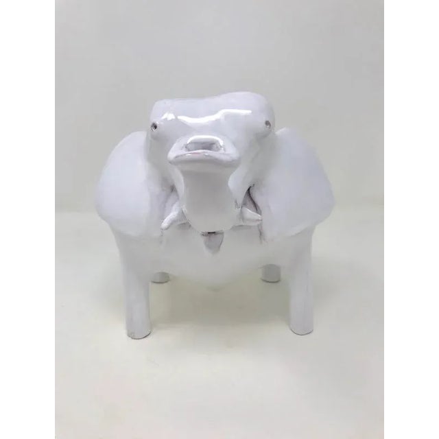 Contemporary Elephant Bowl by FREAKLAB For Sale - Image 3 of 4