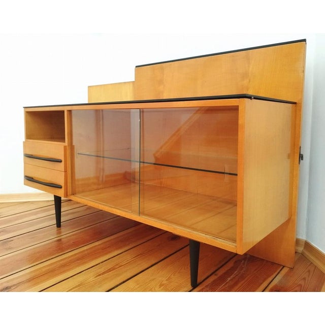 Czechoslovakian Sideboard by M. Pozar for Up Závody, 1960s For Sale - Image 6 of 12