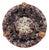 Large Decorative Ceramic Platter with Rose Relief from Jasba Keramik, Germany, 1960s For Sale