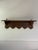 Antique French Oak Wall Shelf Coat and Hat Rack For Sale - Image 18 of 18