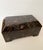 1980s Tessellated Faux Horn Box Brown For Sale - Image 5 of 11