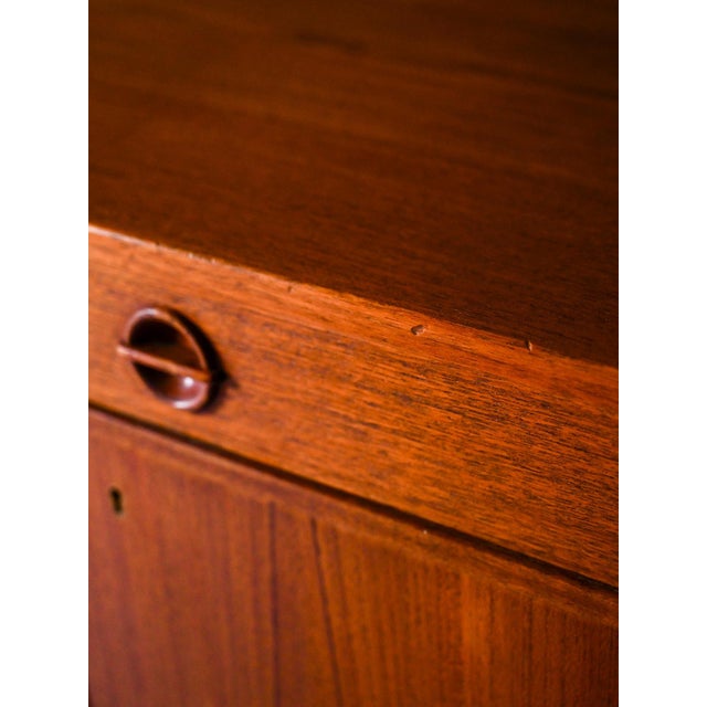 Scandinavian Sideboard with Hinged Doors, 1950s For Sale - Image 9 of 14