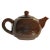 Chinese Chinese Handmade Jianye Clay Bronze Brown Glaze Decor Teapot For Sale - Image 3 of 7