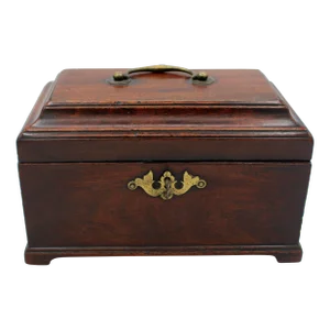 Circa 1765 George III Period Tea Caddy Box, English