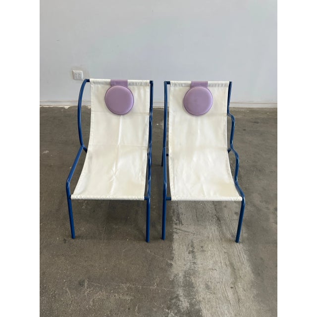 Memphis Style Design Abstract Chair For Sale - Image 9 of 9