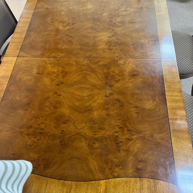 1980s Karges Dining Table, Bernhardt Chairs For Sale - Image 9 of 10