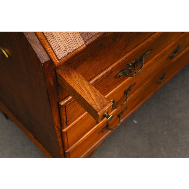 Biedermeier Slant-folding Secretary Desk For Sale - Image 16 of 18