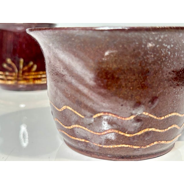 Studio Ceramic Mugs by Helma Klett, Germany, 1980s, Set of 2 For Sale - Image 6 of 9