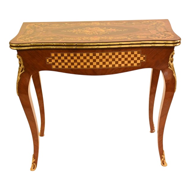 French Louis XVI Games Table For Sale