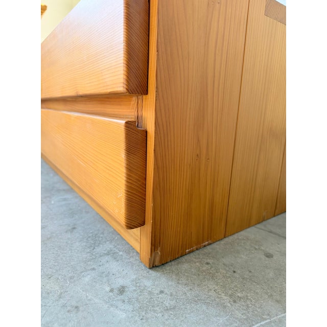 Pine Bedside Table from Maison Regain, 1970s For Sale - Image 10 of 18