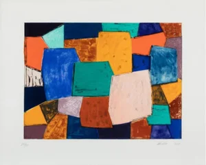 Charles Arnoldi 'Macchu Picchu 4' Limited Edition Signed Print