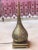 1980s Decorative Moroccan Embossed Brass Floor Lamp For Sale - Image 10 of 10