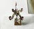 MId-Century Dresden Porcelain Floral Fruit Candelabra Table Lamp For Sale - Image 9 of 15
