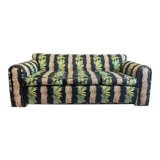 Vintage Hollywood Regency Style Sofa Circa 1980's For Sale