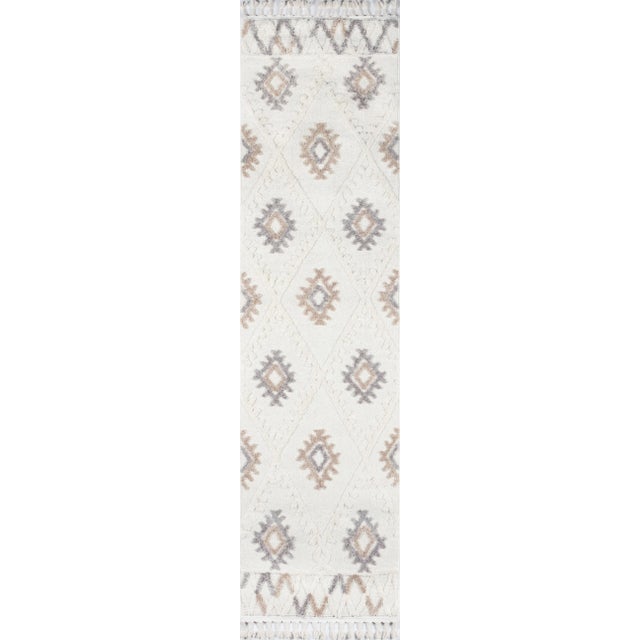 2020s Momeni Odessa Illona Ivory 2'3" X 8' Runner For Sale - Image 5 of 9