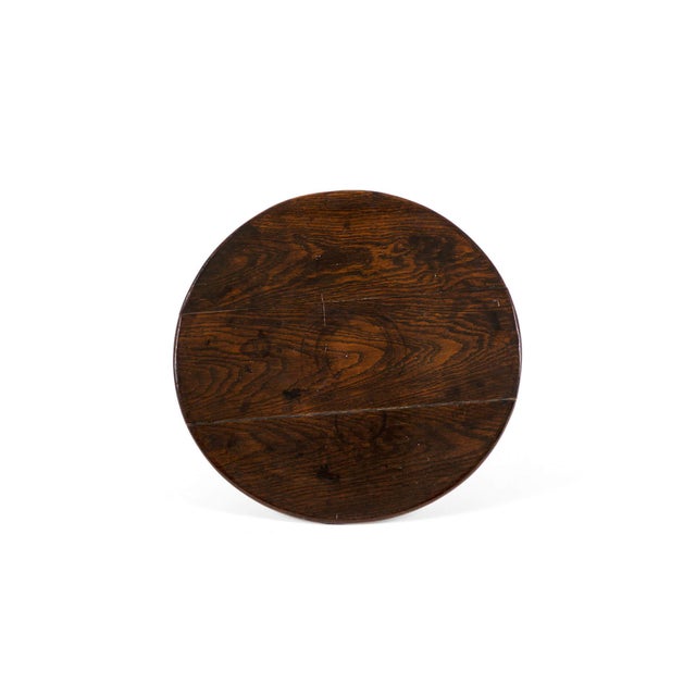 18th Century Oak Cricket Table For Sale - Image 6 of 13