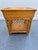 Vintage Coastal Bamboo and Rattan Lattice Nightstand With Drawer For Sale - Image 10 of 10