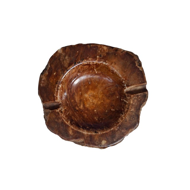 Vintage Italian Ashtray in Onyx, 1960s For Sale - Image 9 of 10