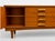 Extra Long Mid Century Modern Teak + Rosewood Credenza / Sideboard by Bath Cabinet Makers, Made in England, C. 1960's For Sale - Image 10 of 18