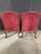 1980s 1980s Louis XIV Style High Back Throne Like Armchair Pair For Sale - Image 5 of 9