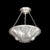 This exquisite Art Deco pendant chandelier, created by the renowned French glassmaker Muller Frères circa 1930, is a...