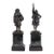 Theodore Blad Patinated Bronzes, Pair For Sale