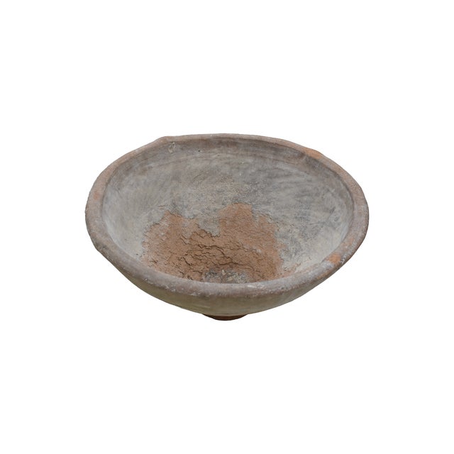 Spanish Spanish Antique Ceramic Bowl For Sale - Image 3 of 4