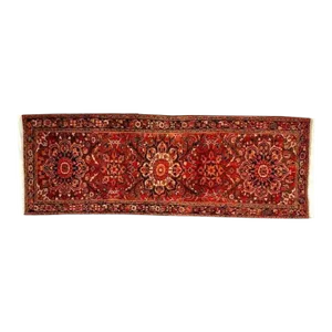 1970's Persian Heriz Gallery Runner, 4'2" X 11'6"