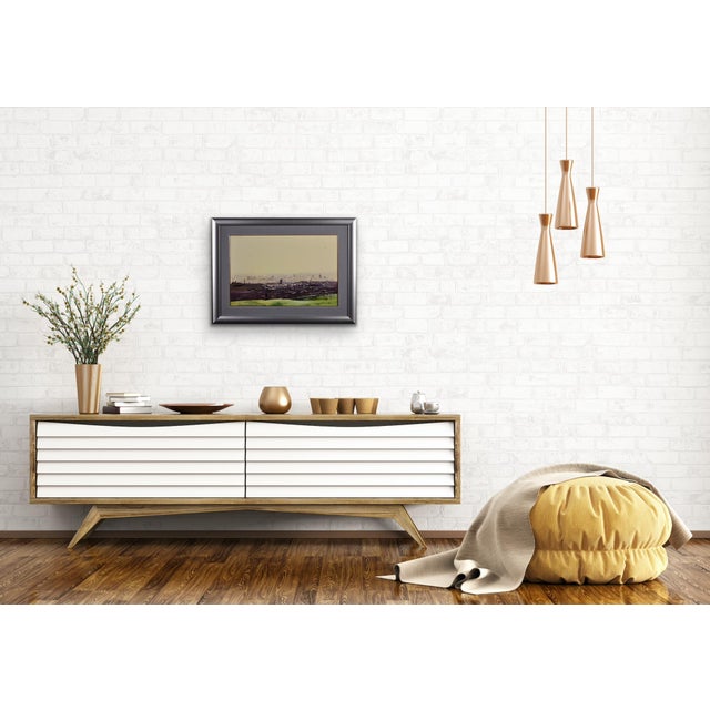 Robert Littleford, Oldham from the Surrounding Hills, 1984, Watercolour For Sale - Image 12 of 18