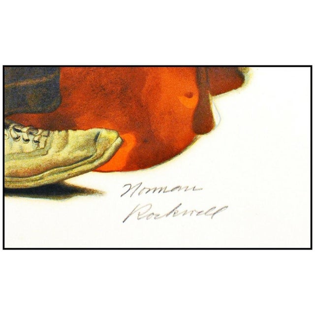 Realism 1970s Trumpeter, Norman Rockwell For Sale - Image 3 of 5