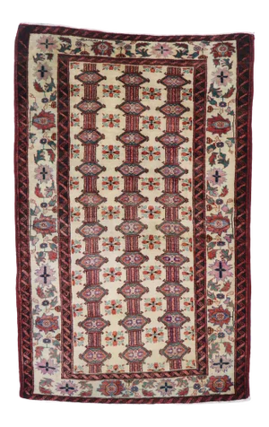 Vintage Persian Turkaman Rug - 03'08 X 05'08