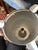 Metal Vintage Chrome & Leather Standing Ashtray For Sale - Image 7 of 7
