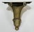Vintage Brass Wall Mount Shelf For Sale In Kansas City - Image 6 of 6
