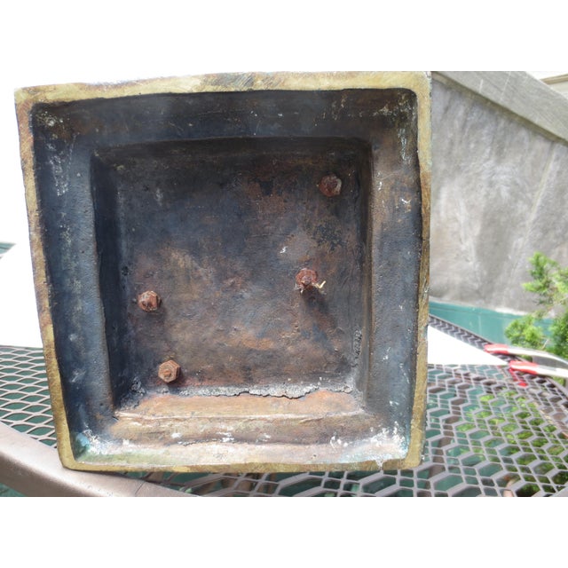 Henri Alphonse Nelson Bronze Sculpture " DockWorker" For Sale - Image 11 of 12