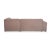 Bloom Velvet Fabric Three-Seater Light Grey Beige Taupe Sofa by Iconx Studios For Sale - Image 9 of 11