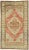Mid 20th Century Vintage Turkish Oushak Rug 03'04 X 05'07 For Sale - Image 9 of 10