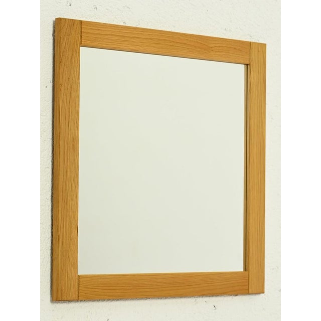 Scandinavian Square Mirror, 1960s For Sale - Image 9 of 9