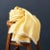 Contemporary Studio Variously Yellow Dandelion Merino Throw For Sale In Detroit - Image 6 of 12