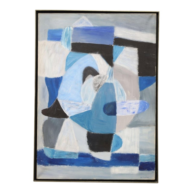 Jacob Semiatin, (Irish-American, 1915 - 2003), Untitled Oil on Canvas, 1960s For Sale