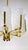 Mid-Century Modern Scandinavian Brass and Ice Glass 8-Light Chandelier by Carl Fagerlund for JSB, 1960s For Sale - Image 3 of 12