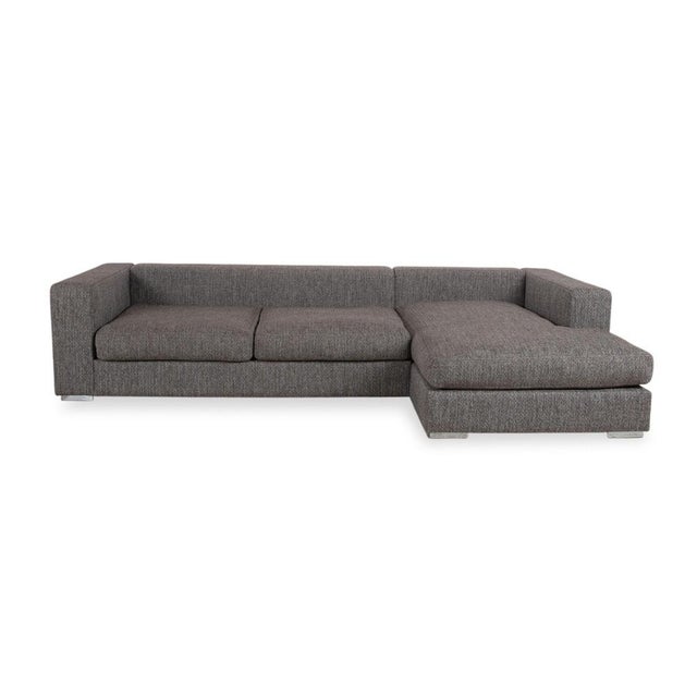 Cenova Fabric Corner Sofa in Grey by BoConcept For Sale - Image 14 of 15