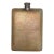 Early 20th Century Hammered Hip Whiskey Liquored 1920s Metal Flask 4713b For Sale