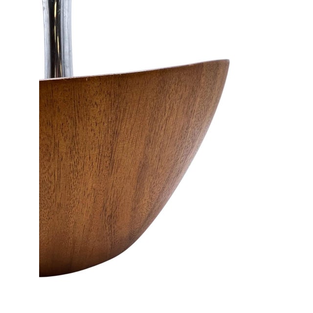 2010s Contemporary Nambé Fruit Tree Bowl With Banana Hanger For Sale - Image 5 of 6