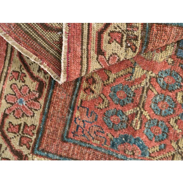 Galerie Shabab Collection Early 20th Century East Turkestan Khotan Throw Rug For Sale In New York - Image 6 of 6