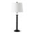 Wood Regina Andrew Perennial Wood Buffet Lamp, Ebony For Sale - Image 7 of 7
