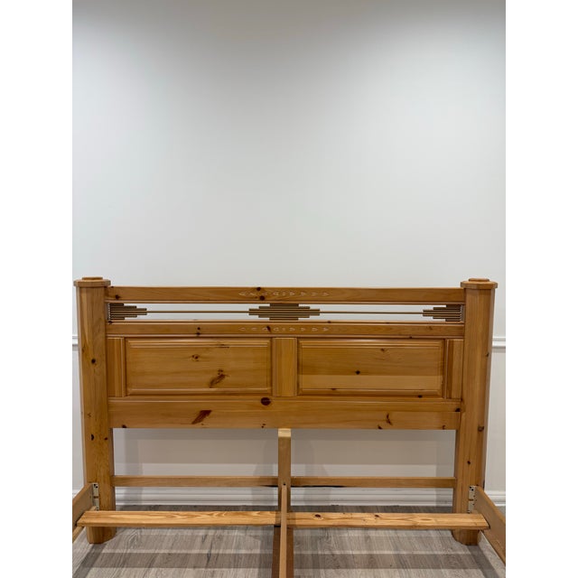 Bernhardt Furniture Company Vintage King Size Bed For Sale - Image 11 of 12