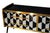 Italian Sideboard with Handmade Artistic Glass from Justfurnituress SRL For Sale - Image 6 of 12