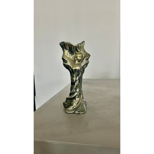 1980s Stoneware Vase from Rambervillers, 1980s For Sale - Image 5 of 5